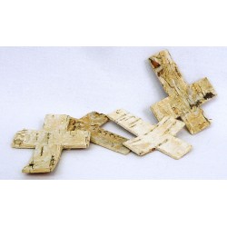 4164 Kříž bříza 8x6 cm,box /24 ks