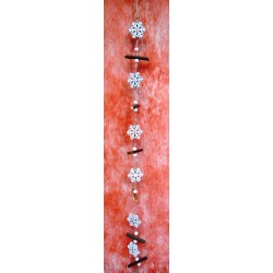 4934 Girlanda z vloček cca 65cm